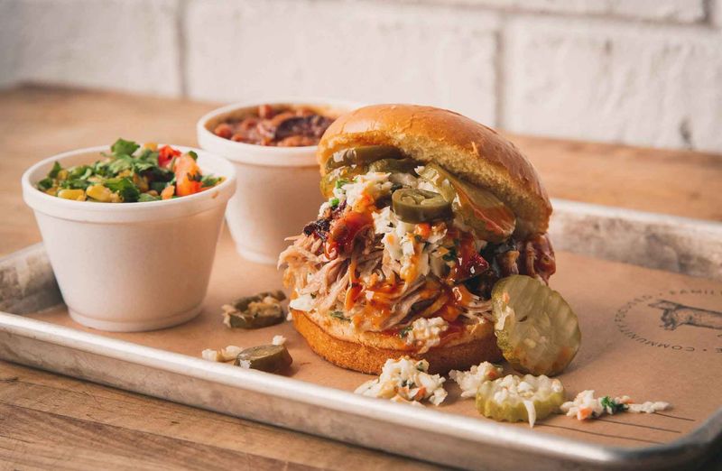 4 Rivers Smokehouse's Brisket Sandwich