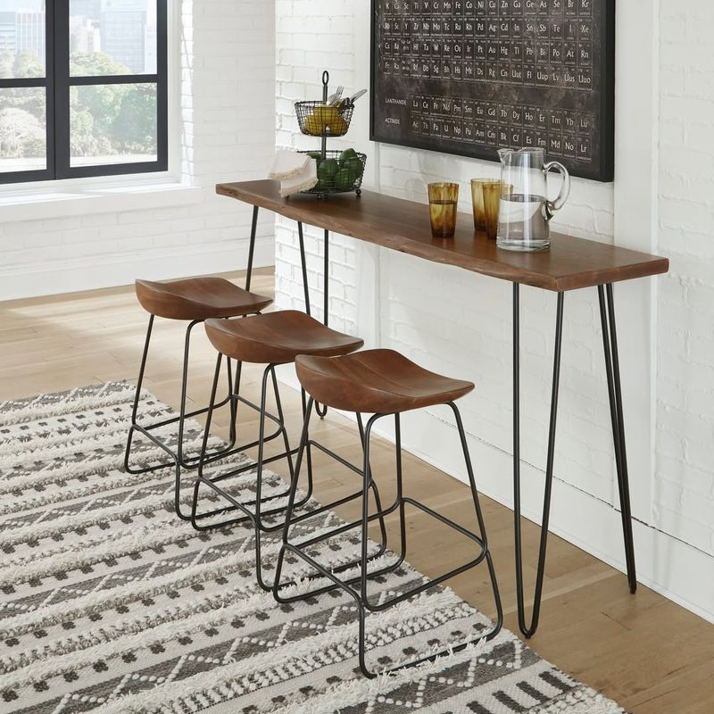 10 Oregon Willamette Valley Farm Tables That Make The Kitchen The Party - Decor Hint Narrow Counter Height Design