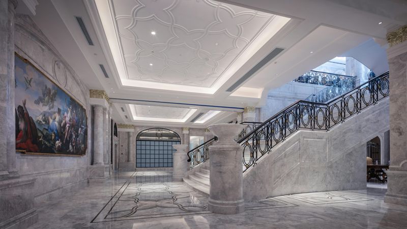 Common Design Traits Of America's Most Expensive Coastal Mansions - Decor Hint Grand Entryways