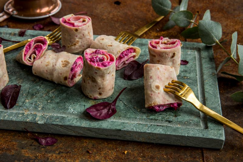 Swedish Meatball On Lefse (Lefse Wrap)
