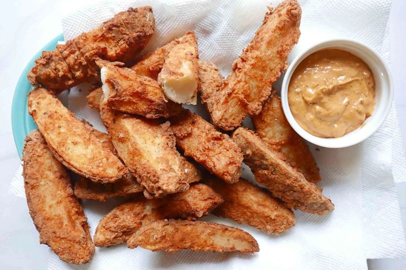 14 North Carolina Gas Station Foods Locals Can't Stop Raving About - Decor Hint Country-Style Potato Wedges