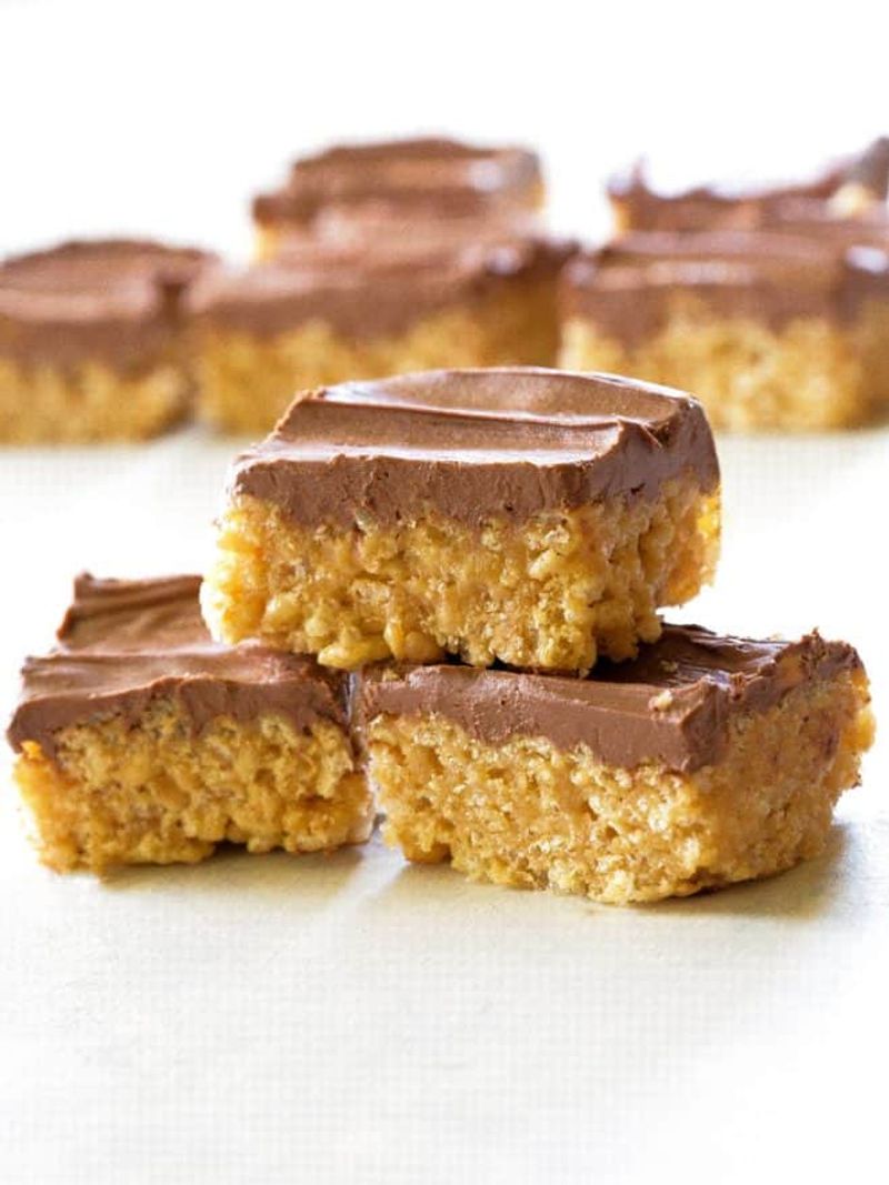 16 Iowa Dining Experiences You'll Be Glad You Tried - Decor Hint Scotcheroos at a Church Potluck