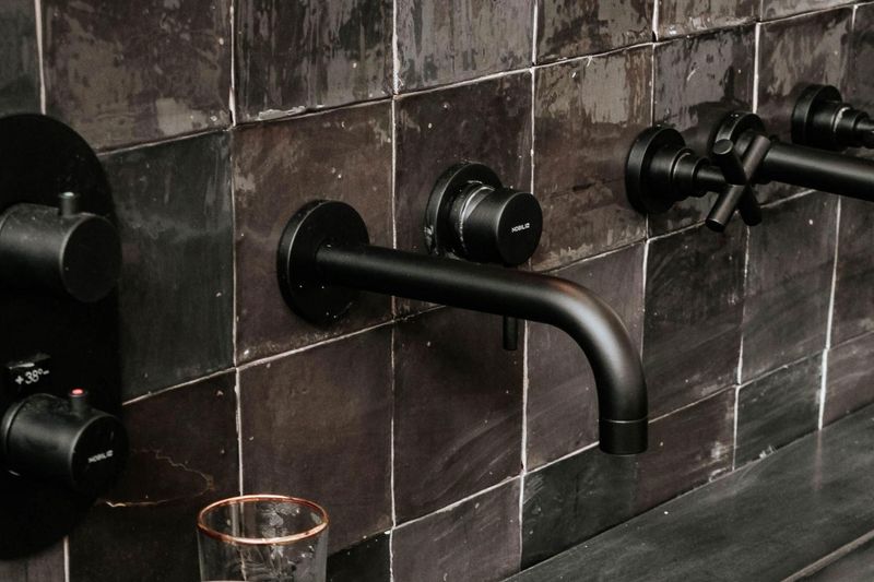 14 Maryland Homes With Design Features Owners Now Regret Choosing - Decor Hint Black Fixtures That Show Water Spots