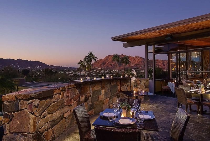 14 Arizona Restaurants So Romantic They're Getting National Attention - Decor Hint Elements at Sanctuary Camelback Mountain Resort