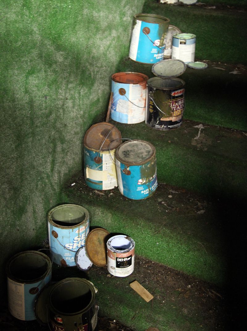 10 Things Pennsylvania Sellers Leave Behind That Buyers Secretly Dislike - Decor Hint Old Paint Cans in the Basement