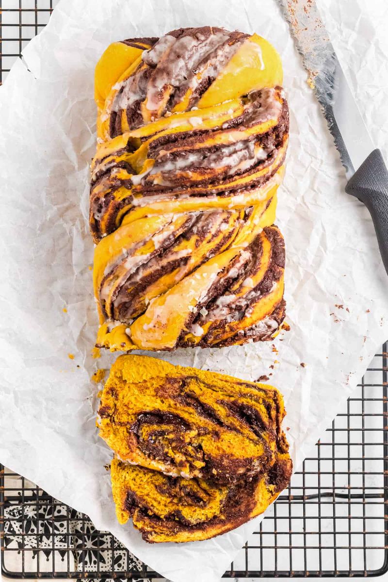 Pumpkin Treats Taking Over New York This Fall - Decor Hint Pumpkin Spice Babka at Breads Bakery