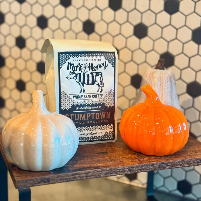 Pumpkin Treats Taking Over New York This Fall - Decor Hint Pumpkin Cream Cold Brew at Stumptown Coffee