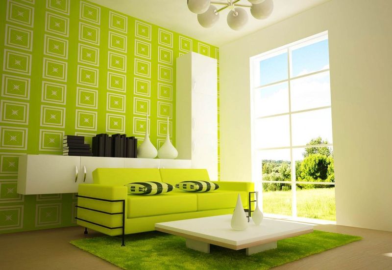 15 Paint Colors In Texas Designers Say Are Officially Out - Decor Hint Lime Green Accents