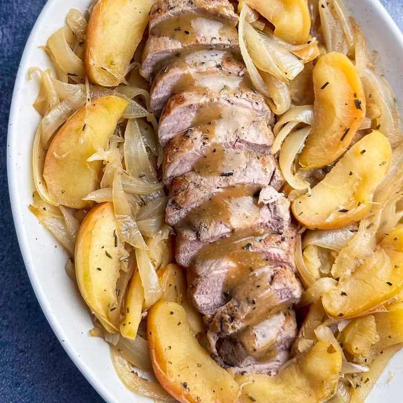 Apple Cider Glazed Medallions