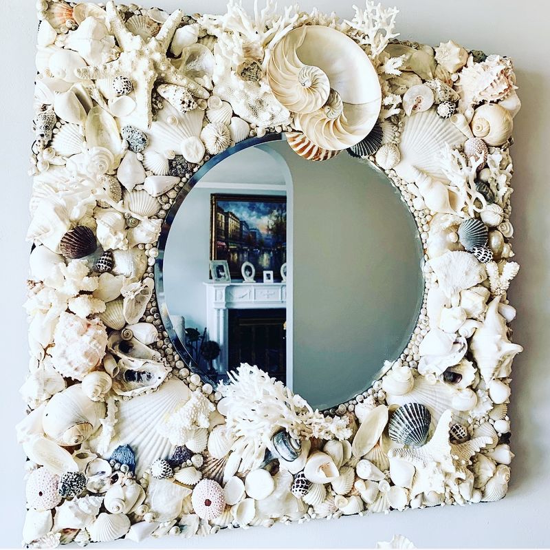 Seashell Mirrors