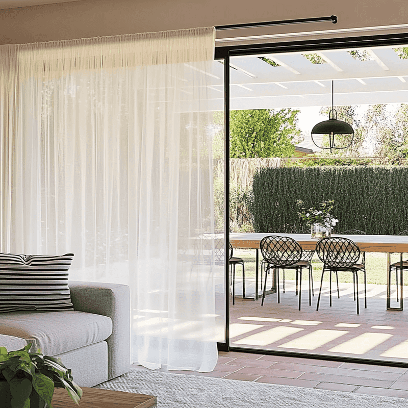 13 Miami Bedroom Trends That Prove Bold And Breezy Is Back For 2026 - Decor Hint Floor-to-Ceiling Sheer Curtains