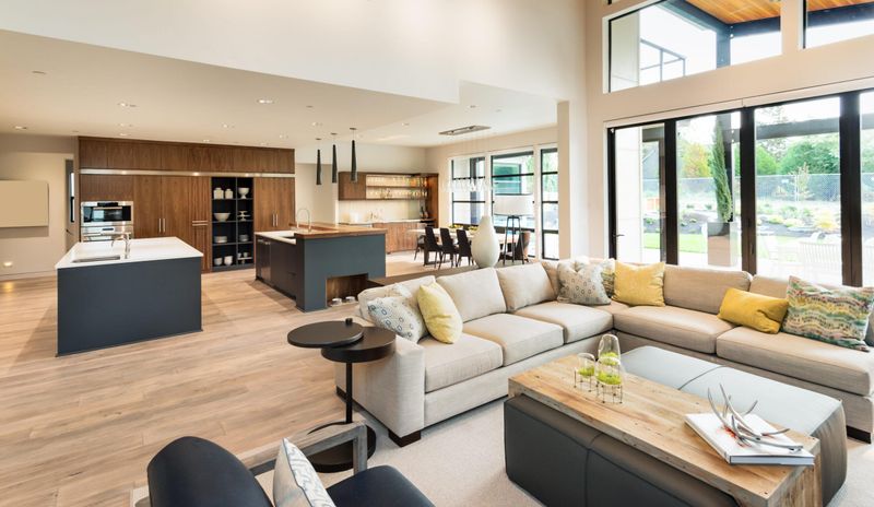 Earth-Toned Feature Walls