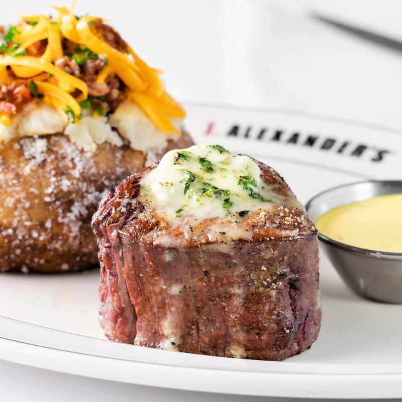 14 Ohio Steakhouses That Might Be Hidden But Definitely Aren't Secret Anymore - Decor Hint J. Alexander's in Cincinnati