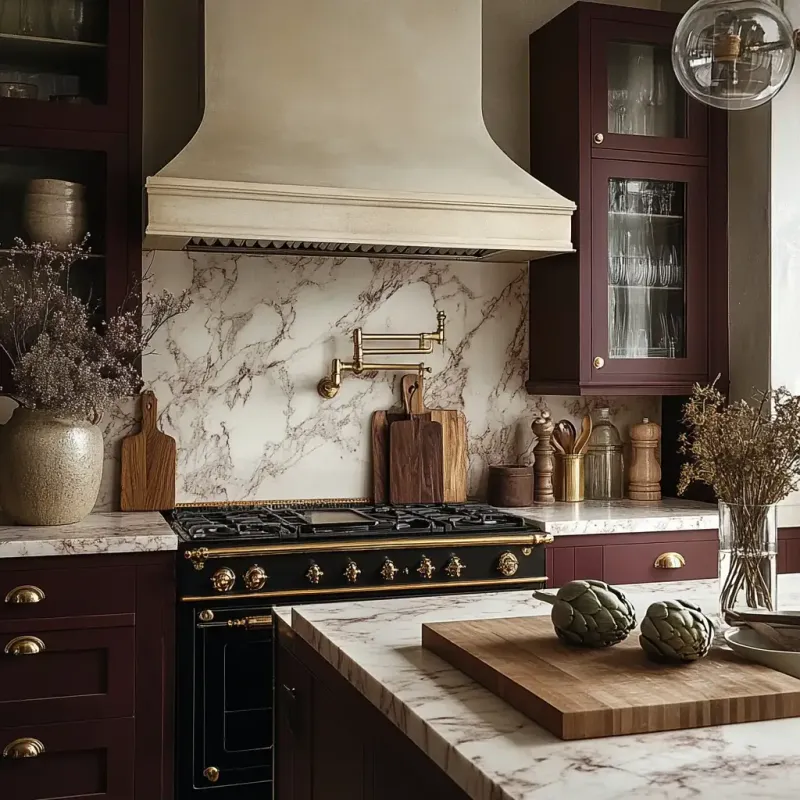 Burgundy Accents