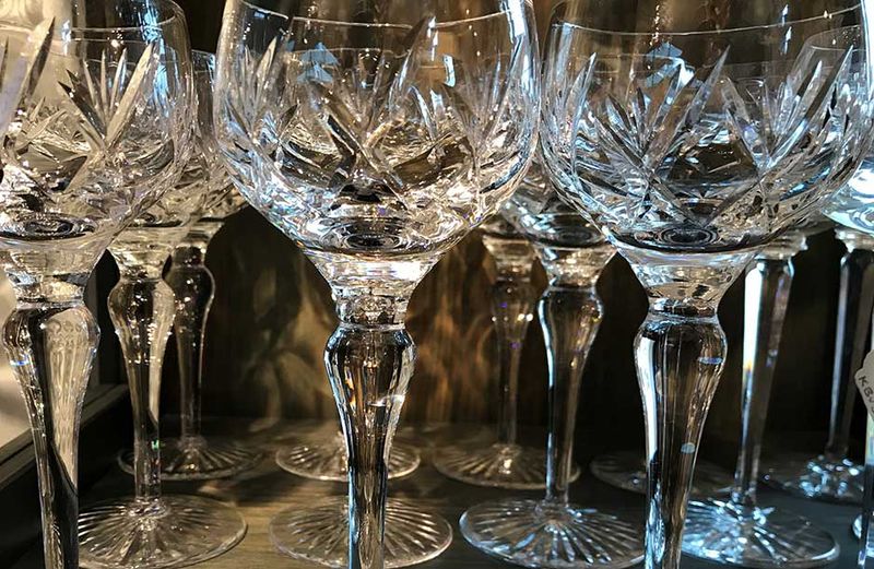 Victorian-Era Glassware And Silver