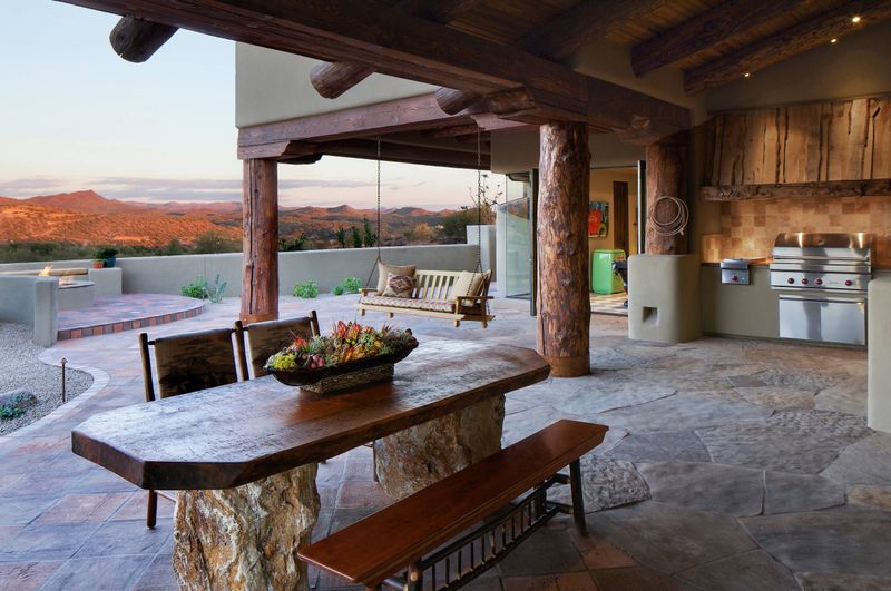 Natural Wood Accents