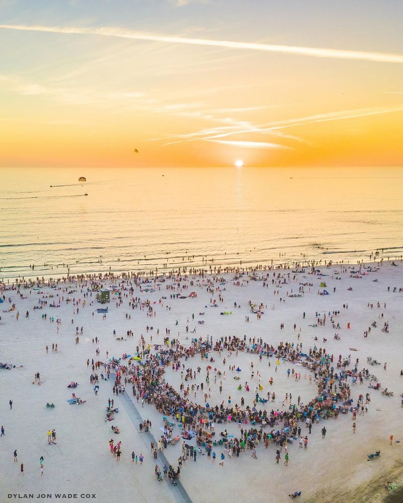 Enjoy The Sunset Drum Circle At Siesta Key