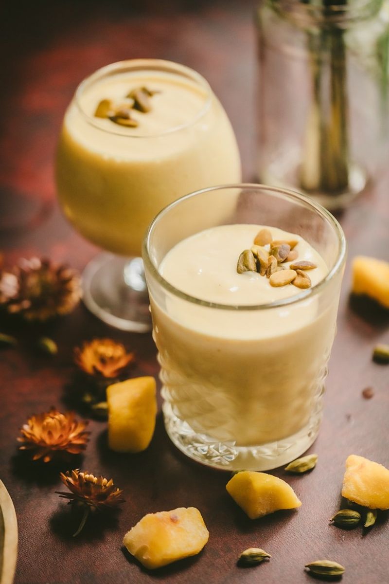 Refreshing Mango Lassi To Cool The Spice