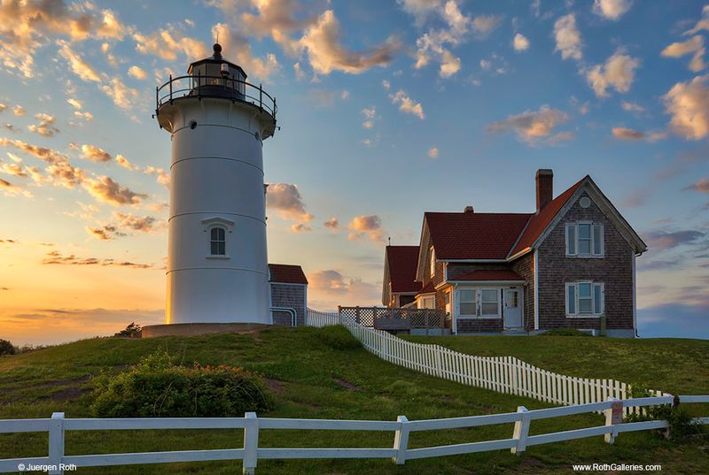 Nobska Point Light in Woods Hole
