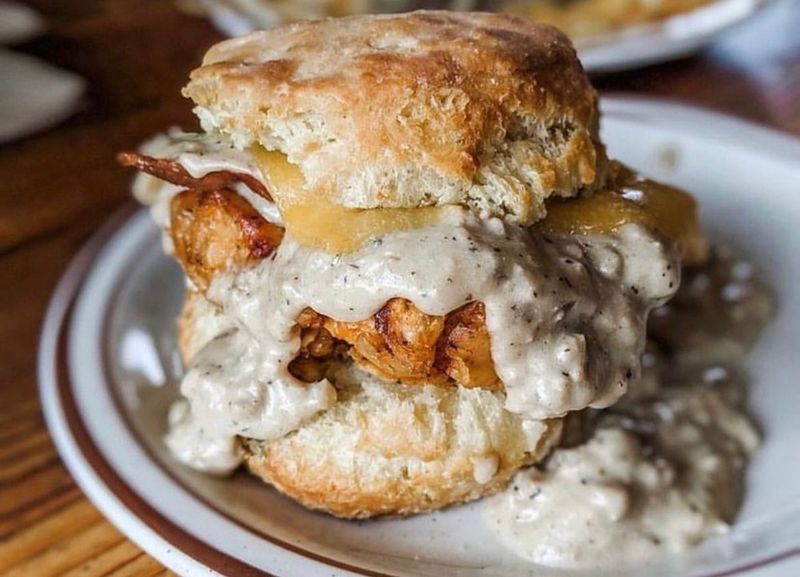 Pine State Biscuits' The Reggie Sandwich