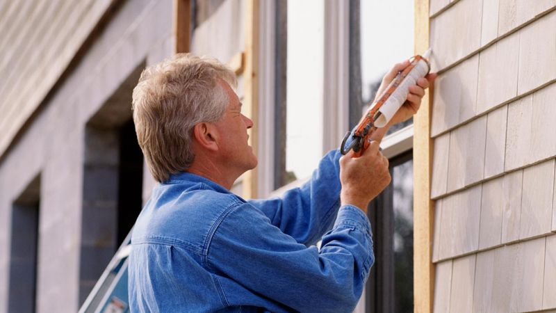 13 Easy Ways To Stop Pests From Invading Your Wyoming Home Before Fall - Decor Hint Apply Weatherproof Caulk Around Windows and Pipes