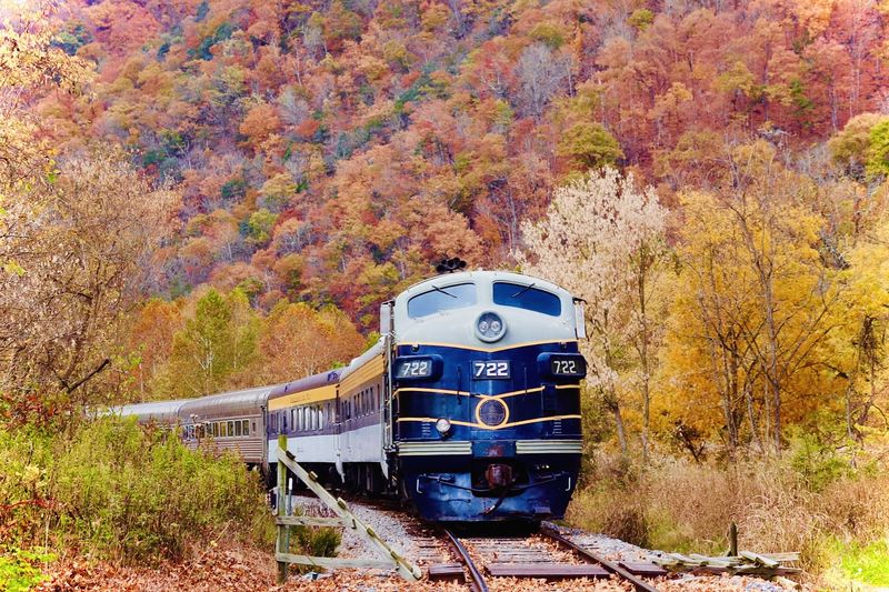 See West Virginia’s Canyon Blaze With Fall Color Aboard This Train - Decor Hint Spectacular Fall Foliage
