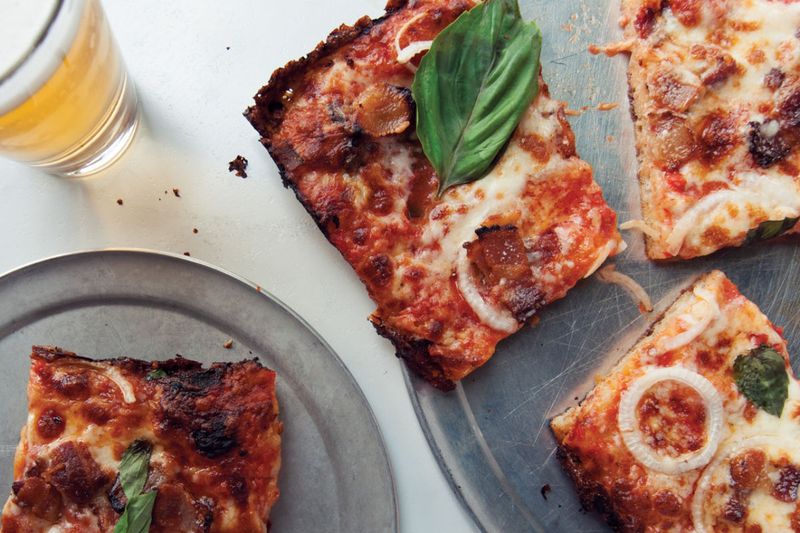 14 Washington Pizza Joints Worth Every Mile For Fresh Flavor - Decor Hint Dino's Tomato Pie - Seattle