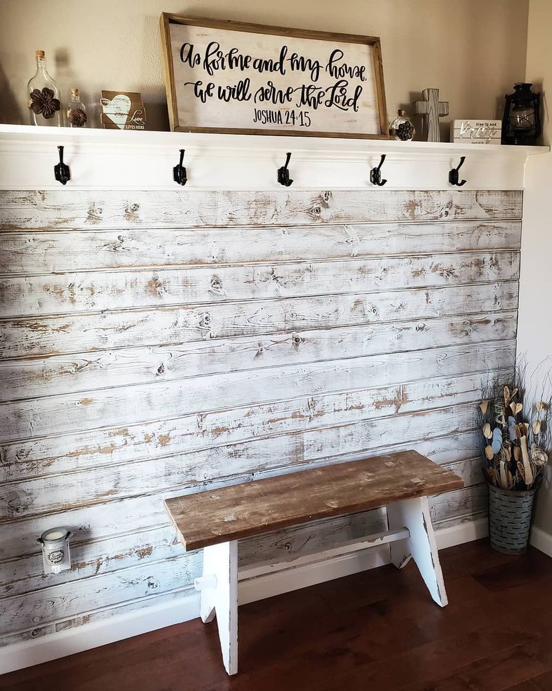 Weathered Shiplap Walls