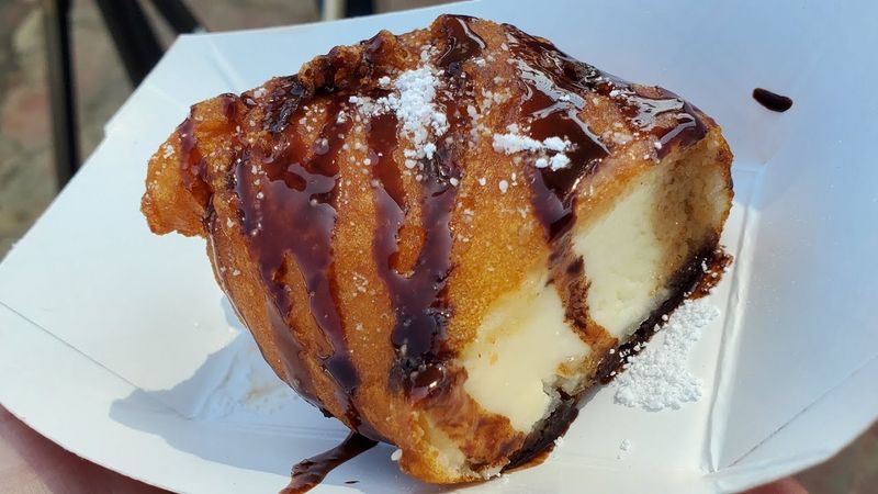 Must Try Foods On A Stick That Make The Ohio State Fair A Feast On A Stick - Decor Hint Deep-Fried Cheesecake