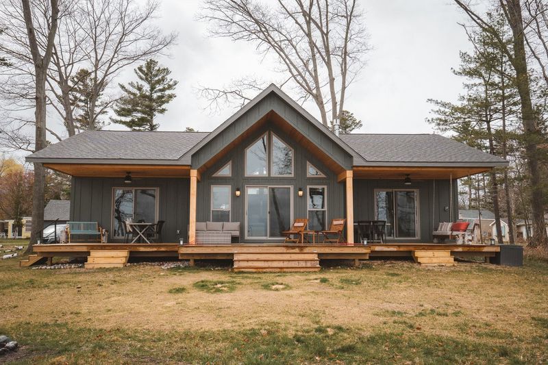 Elk Lake Scandinavian-Style Cabin
