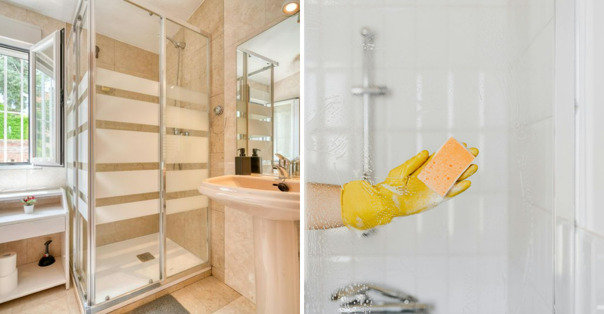 Simple Ways To Keep Glass Shower Doors Clear And Spot Free - Decor Hint
