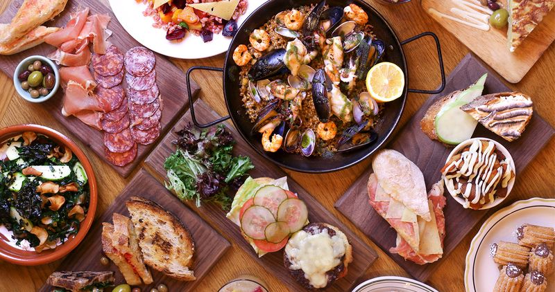 13 Washington D.C. Restaurants Perfect For Group Dining And Big Gatherings - Decor Hint Boqueria Penn Quarter