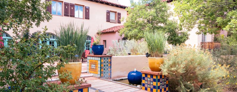 The Painted Desert Terrace at La Posada