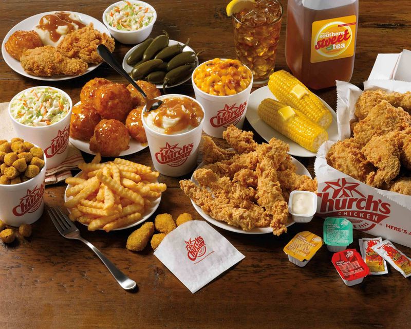 12 New Mexico Cafés Frying Up Golden Chicken The Old-Fashioned Way - Decor Hint Church's Texas Chicken - Gallup