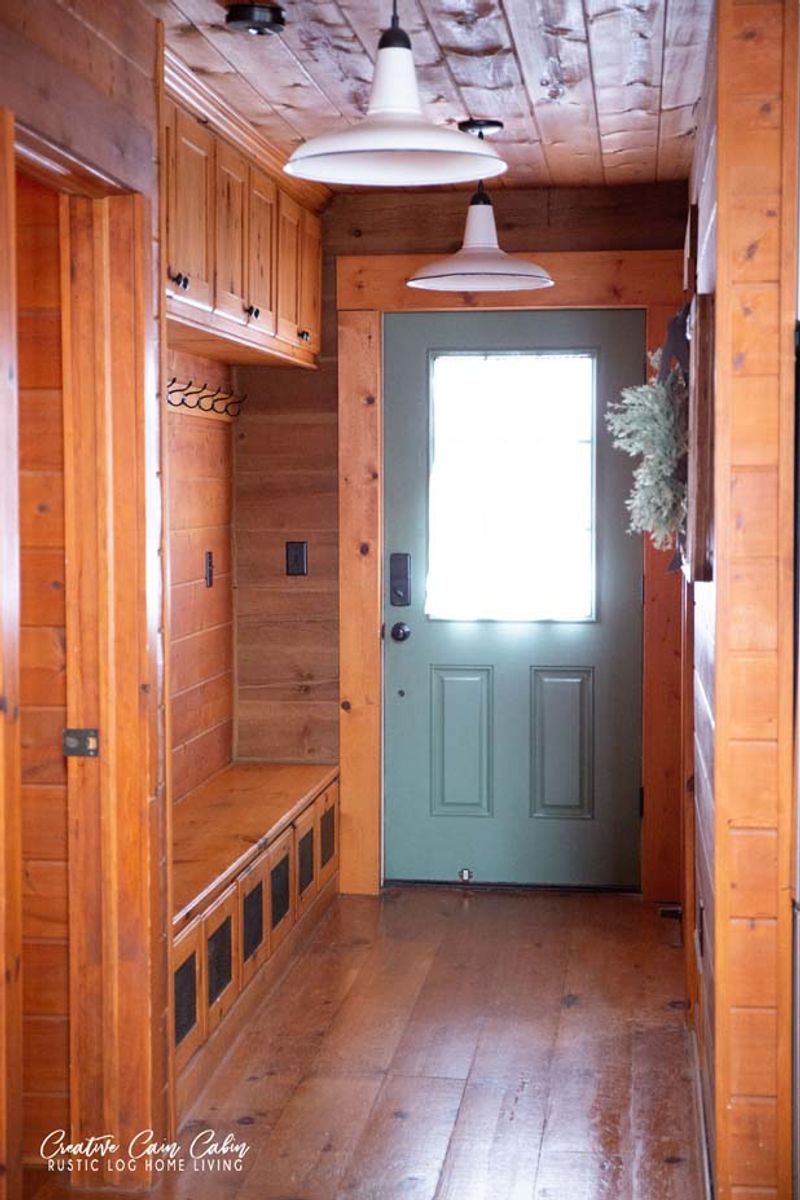 Rustic Pine Haven with Boot Warming Rack