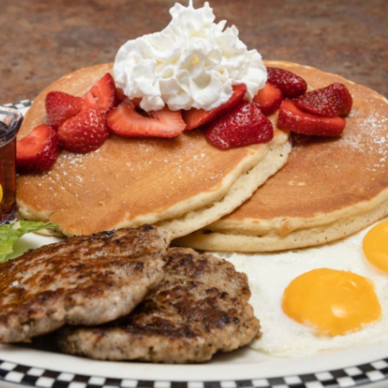 The Miner's Breakfast Skillet at Main Street Deli