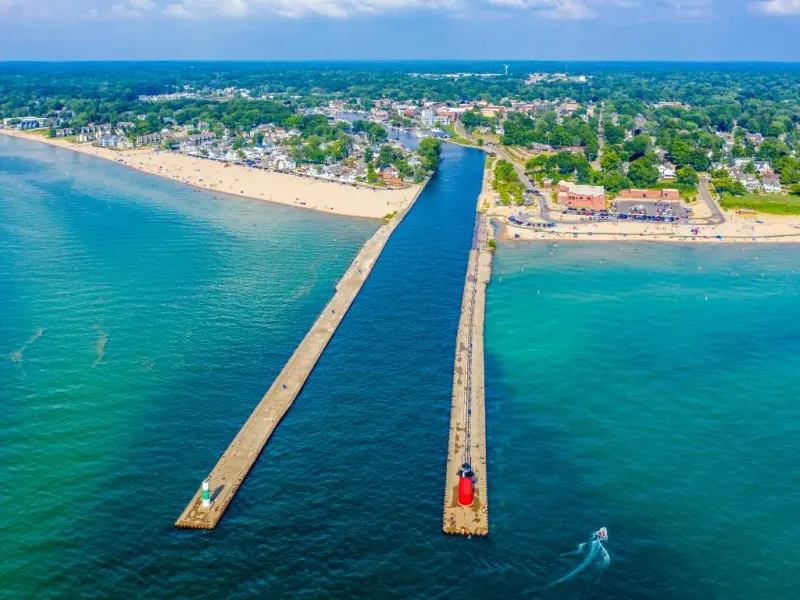 Grand Haven's Musical Fountains