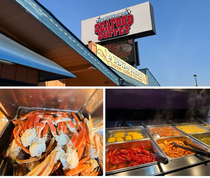 Award-Winning Seafood Buffet