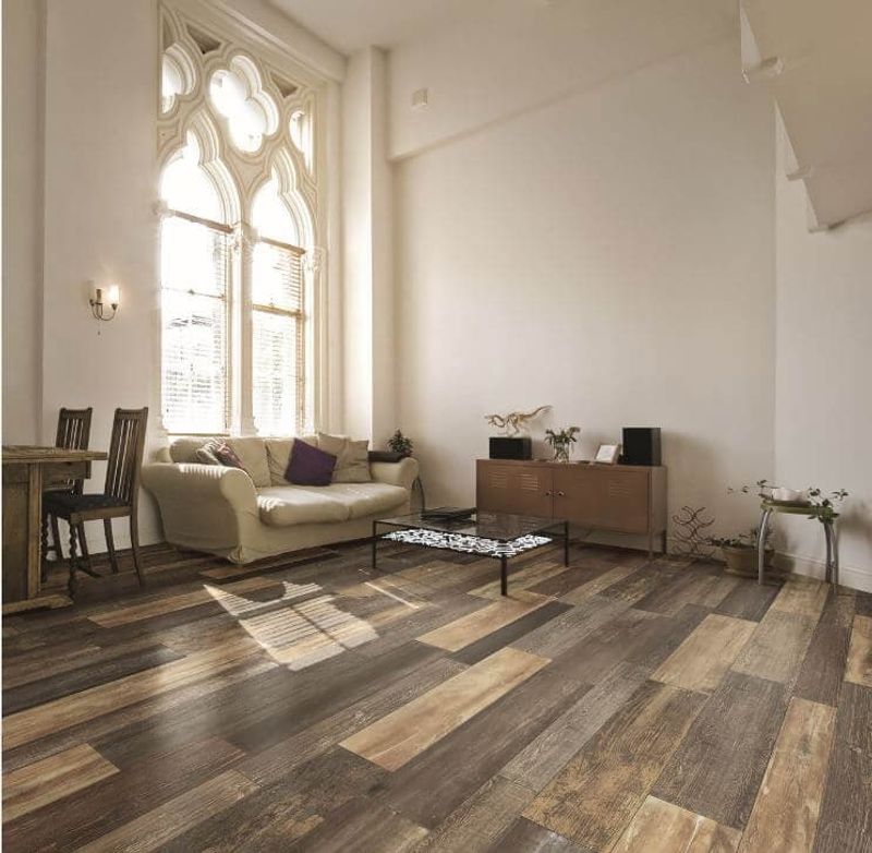 Wood-Look Planks With Twist