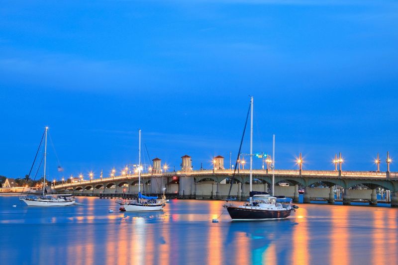 St. Augustine's Nights of Lights Make This Coastal Florida Town A Must-Visit Before Christmas - Decor Hint The Bridge of Lions Offers Picture-Perfect Sunset and Light Views