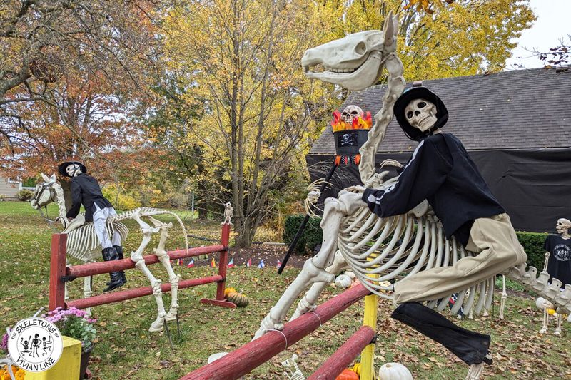Arizona's Favorite Desert Halloween Landscapes You Can't Miss - Decor Hint Skeleton Riders On Jackrabbits