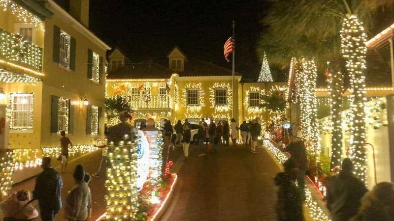 St. Augustine's Nights of Lights Make This Coastal Florida Town A Must-Visit Before Christmas - Decor Hint Millions of Twinkling White Lights Illuminate Historic Buildings