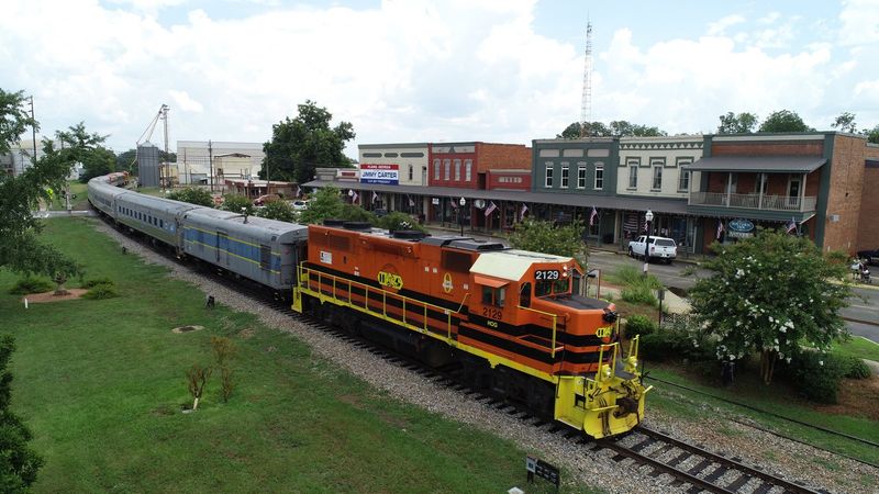 All Aboard! 12 Scenic Train Trips Across Georgia Worth Taking - Decor Hint Historic SAM Shortline's Plains Express, Plains