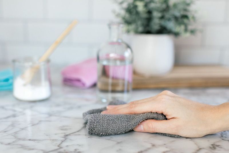 The Right Way To Erase Countertop Stains By New Jersey Homeowners - Without Damaging The Surface - Decor Hint Specialized Techniques For Marble & Natural Stone