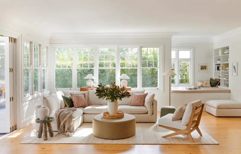Low-Profile Floor Seating and Poufs