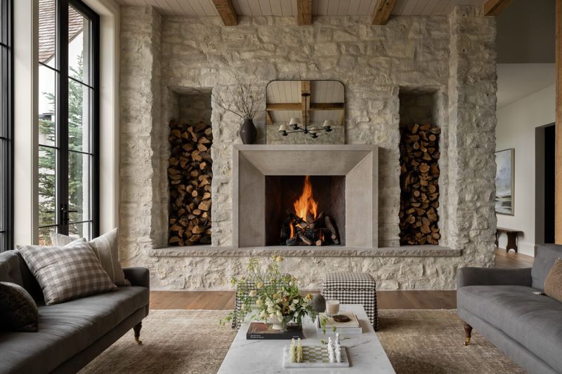 Earthy Stone Accents