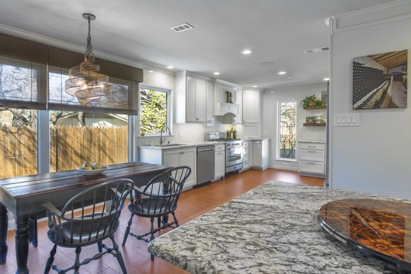 Separate Dining Rooms Closed Off From The Kitchen