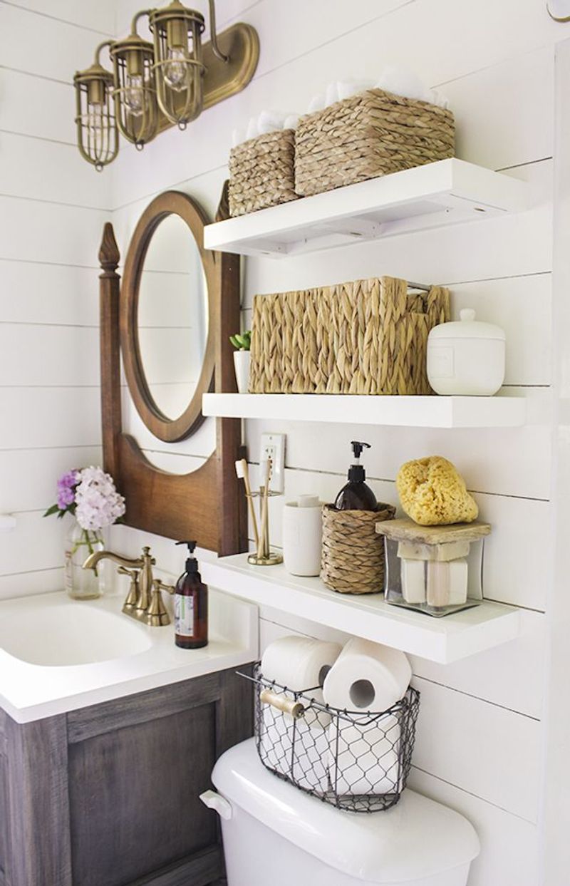 Arizona Experts Say These 10 Bathroom Storage Habits Are A No-Go - Decor Hint Using Baskets Without Lids In Humid Areas