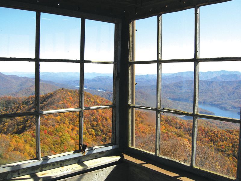 An Abandoned Fire Tower In The Smokies With The Best Views In North Carolina - Decor Hint Leave No Trace And Park Regulations