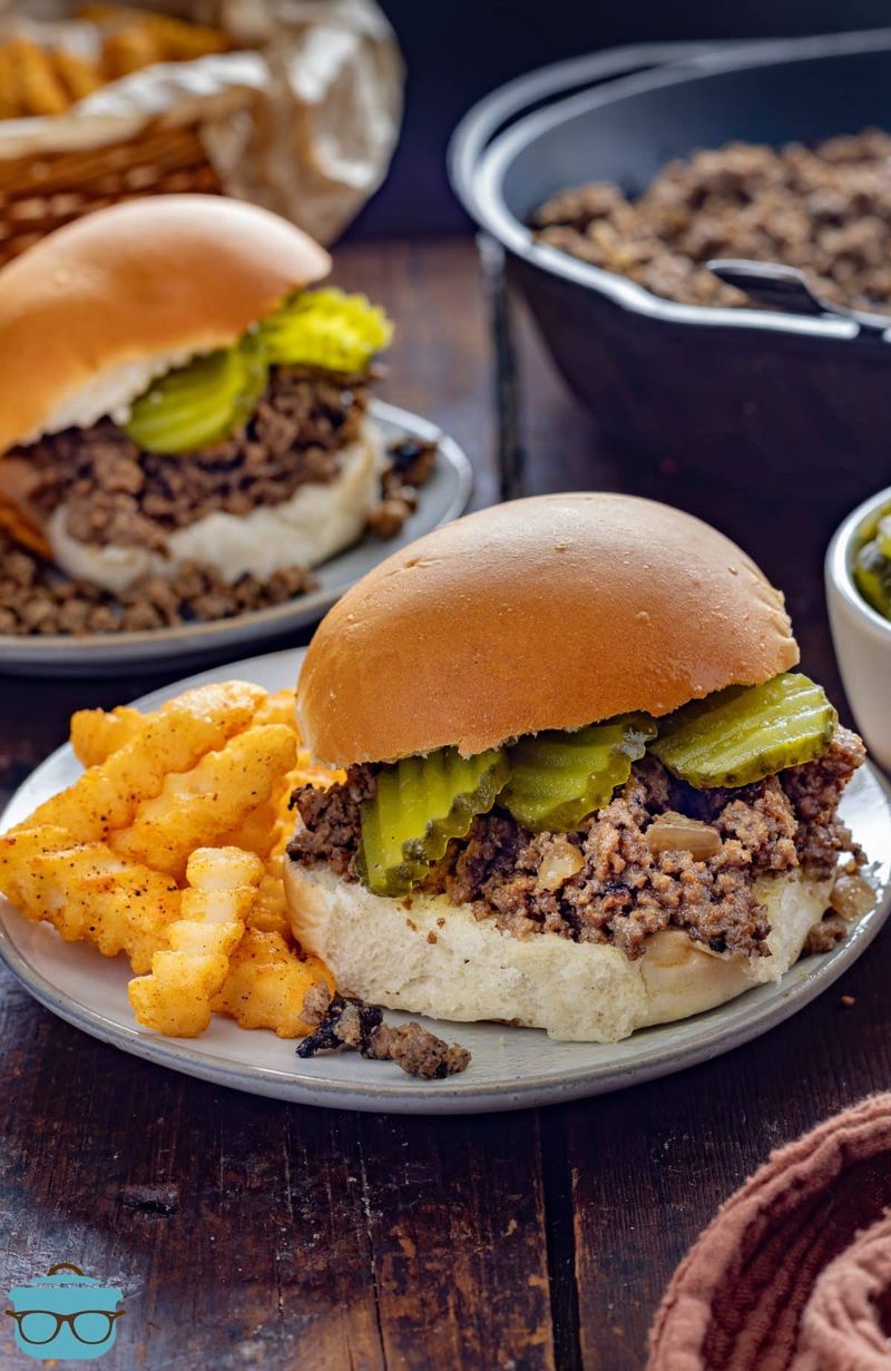 Maid-Rite Loose Meat Sandwich
